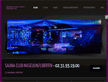 Tablet Screenshot of club-arc-en-ciel.com